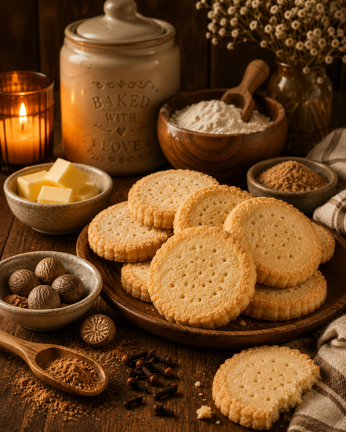 Nutmeg Shortbread