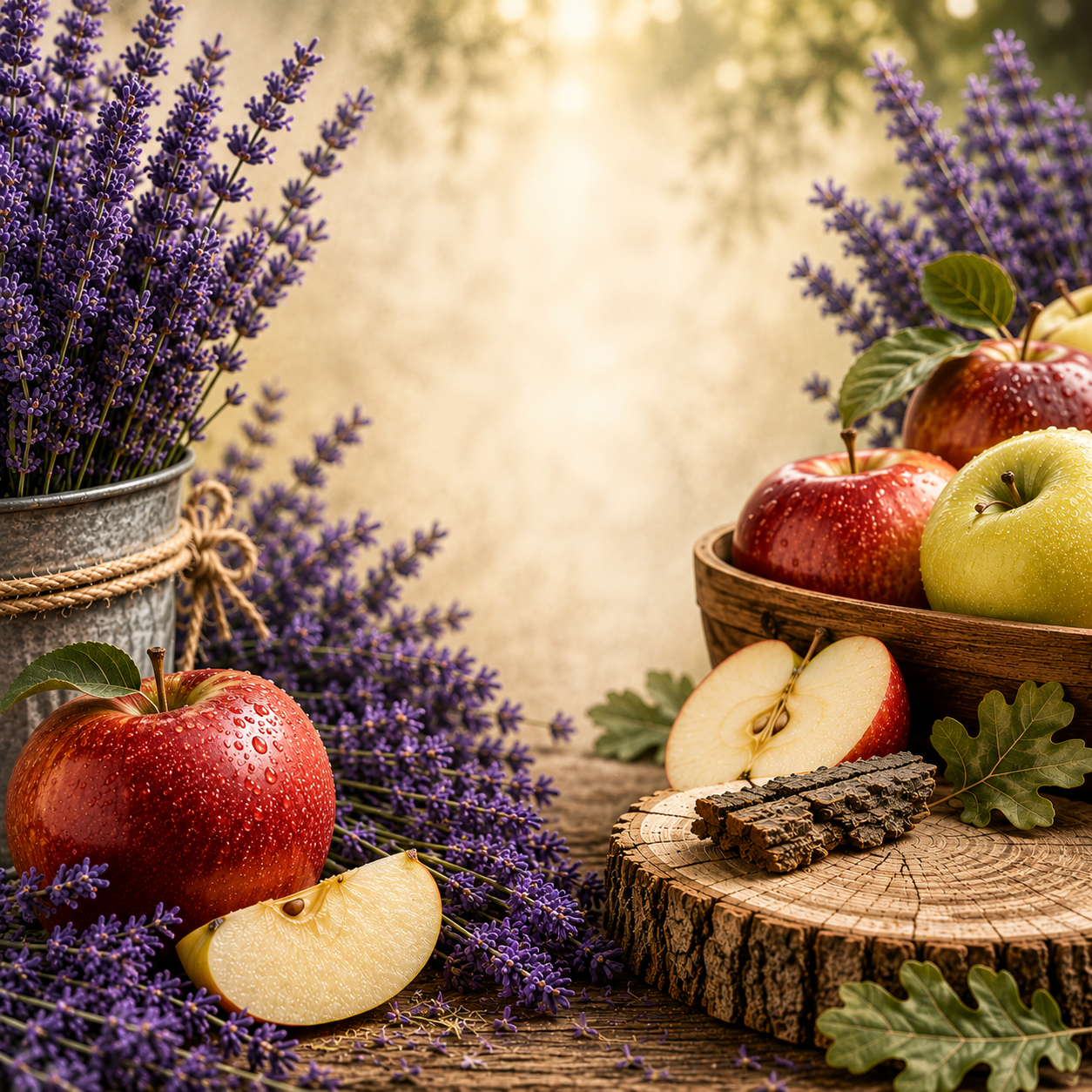 Lavender Apples & Oak