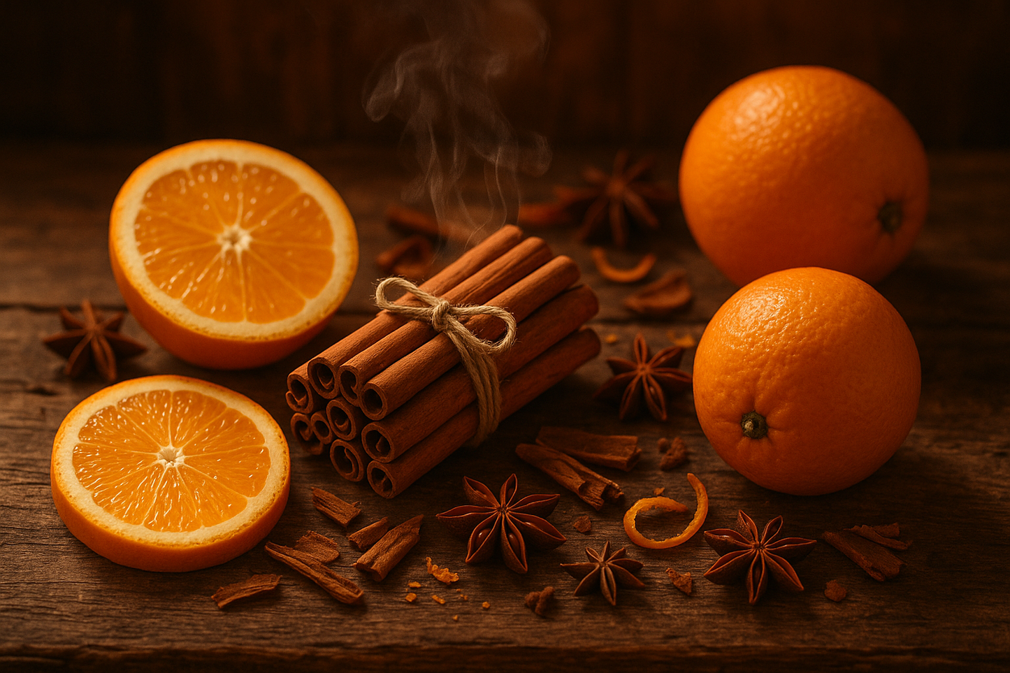 autumn spice cinnamon orange