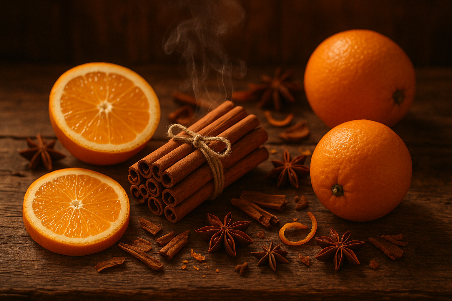 autumn spice cinnamon orange