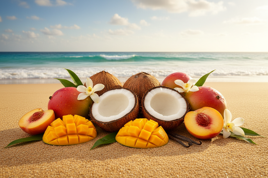 Beach coconut mango peach vanilla