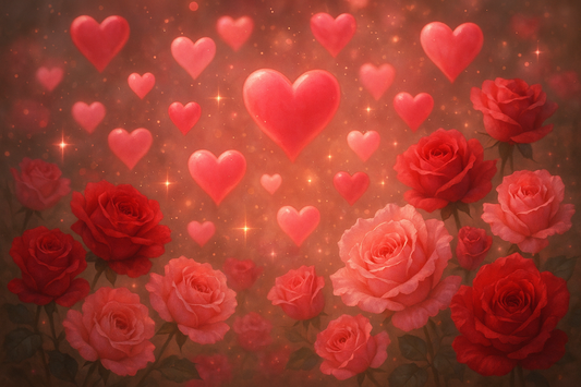 love Spell, with hearts and roses