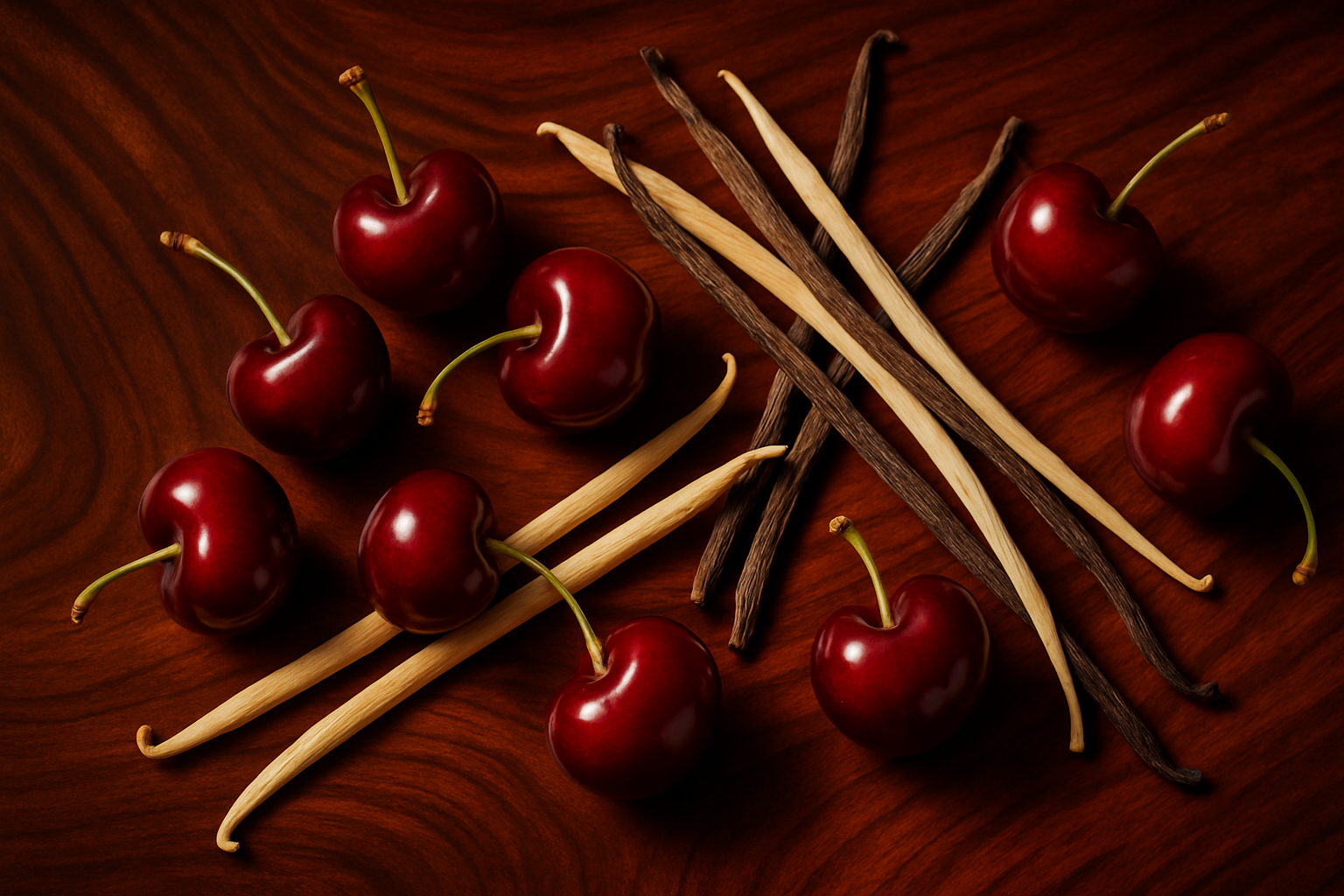 mahogany cherry vanilla